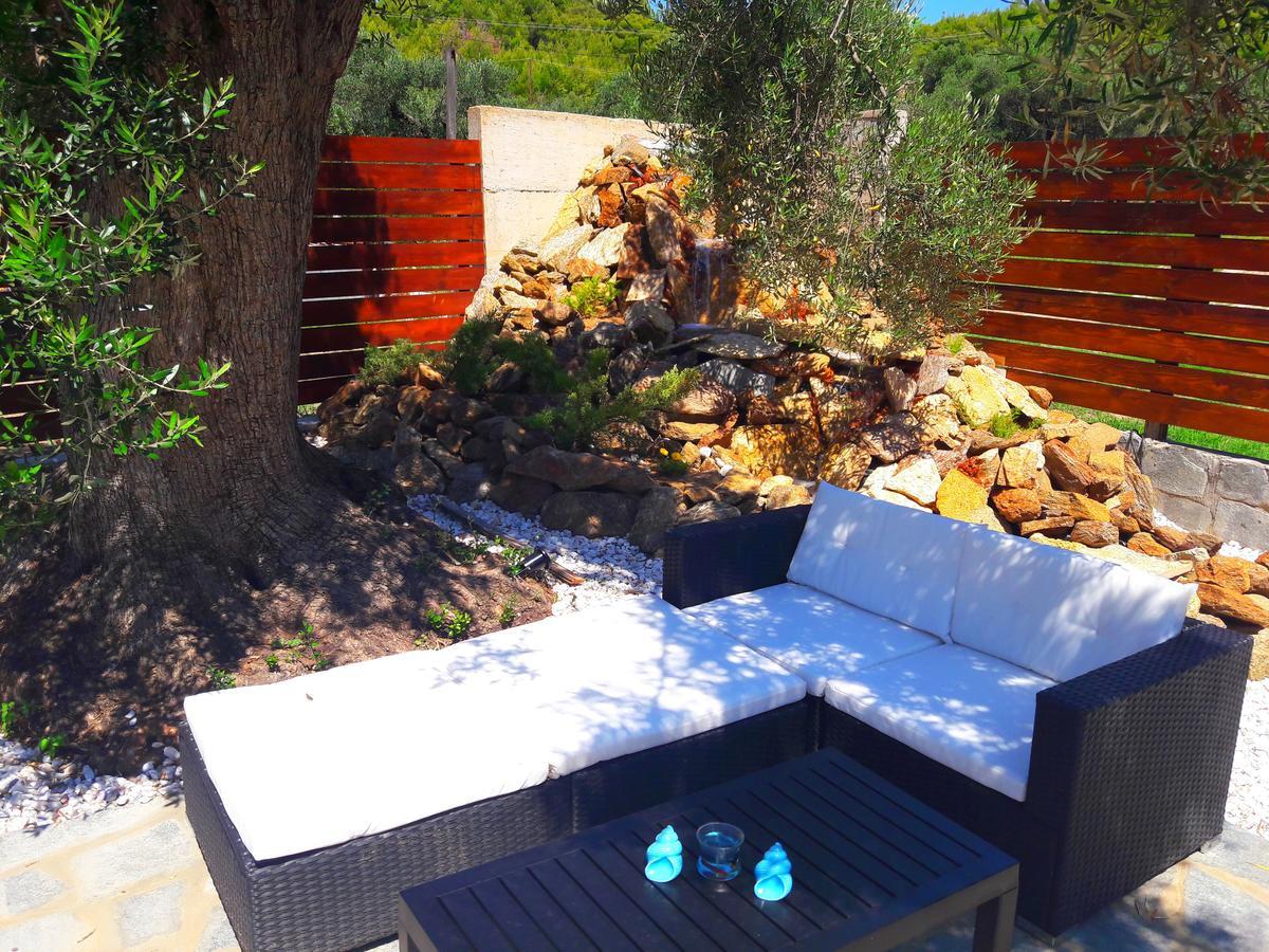 Salonikiou Beach Apartments & Villas Agios Nikolaos  Buitenkant foto